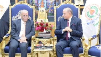 سفير العراق في جامعة المنصورة ابواب السفارة مفتوحة لخدمة الطلبة العراقيين