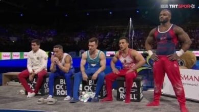 سفير تركيا يهنئ ادم اسيل بطل أوروبا في الجمباز لعام 2025