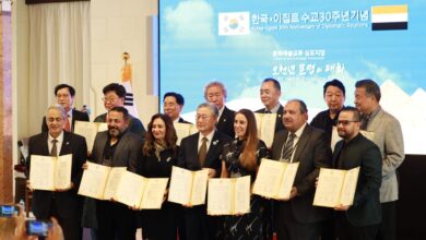 كوريا الجنوبية ومصر تحتفلان بمرور ثلاثة عقود على العلاقات الدبلوماسية وتتعهدان بتعميق الروابط الثقافية