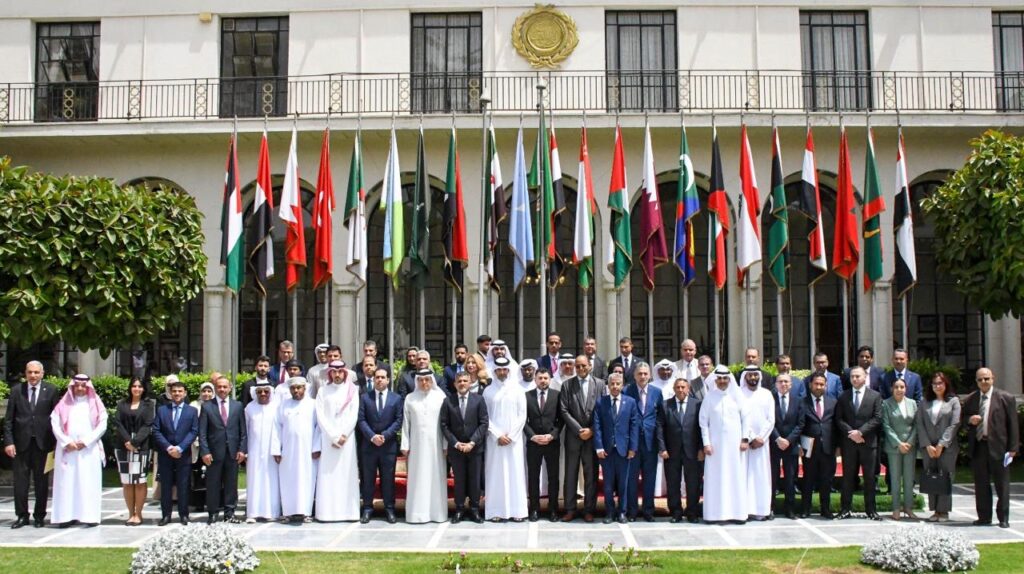 تقييم الاطر القانونية الخاصة بضحايا الإرهاب اجتماع بجامعة الدول العربية