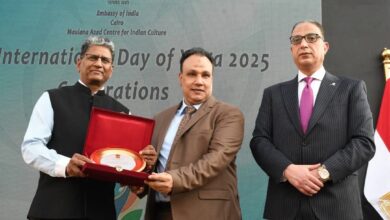 محافظ الفيوم وسفير الهند يشهدان فعاليات الاحتفال باليوم العالمي لليوجا