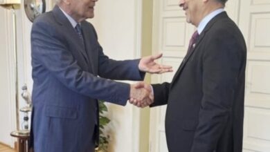 سفير باكستان يقدم أوراق اعتماده للجامعة العربية مع بحث سبل تعزيز التعاون بين الجامعة وباكستان