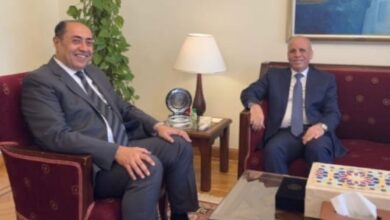 سفير جمهورية العراق يلتقي الأمين العام المساعد لجامعة الدول العربية