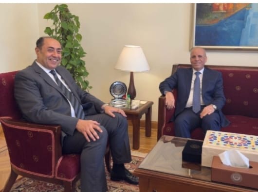 سفير جمهورية العراق يلتقي الأمين العام المساعد لجامعة الدول العربية