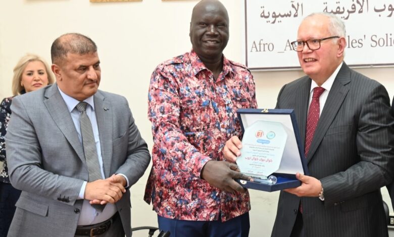 منظمة تضامن الشعوب الأفريقية الآسيوية تحتفي بعيد الإعلاميين وتكرّم 76 إعلامياً من 20 دولة بحضور دبلوماسي وثقافي واعلامي واسع