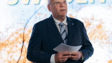 سفارة السويد بالقاهرة تحتفل باليوم الوطني