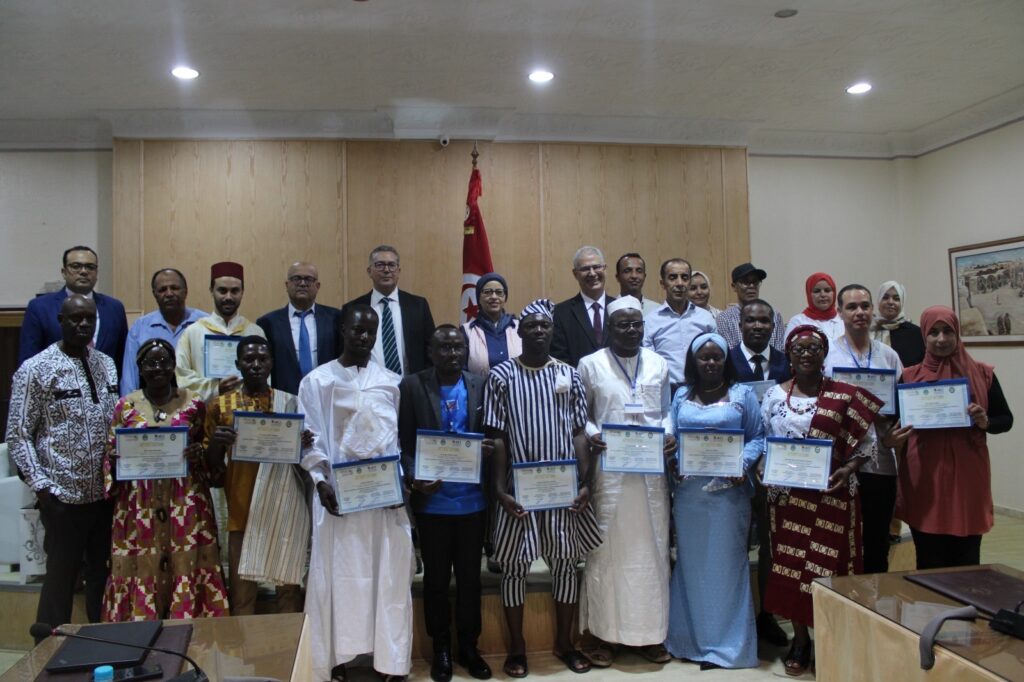 الصندوق العربي للمعونة الفنية للدول الافريقية يختتم برنامج تدريبي لصالح مهندسي الري الأفارقة بجمهورية تونس