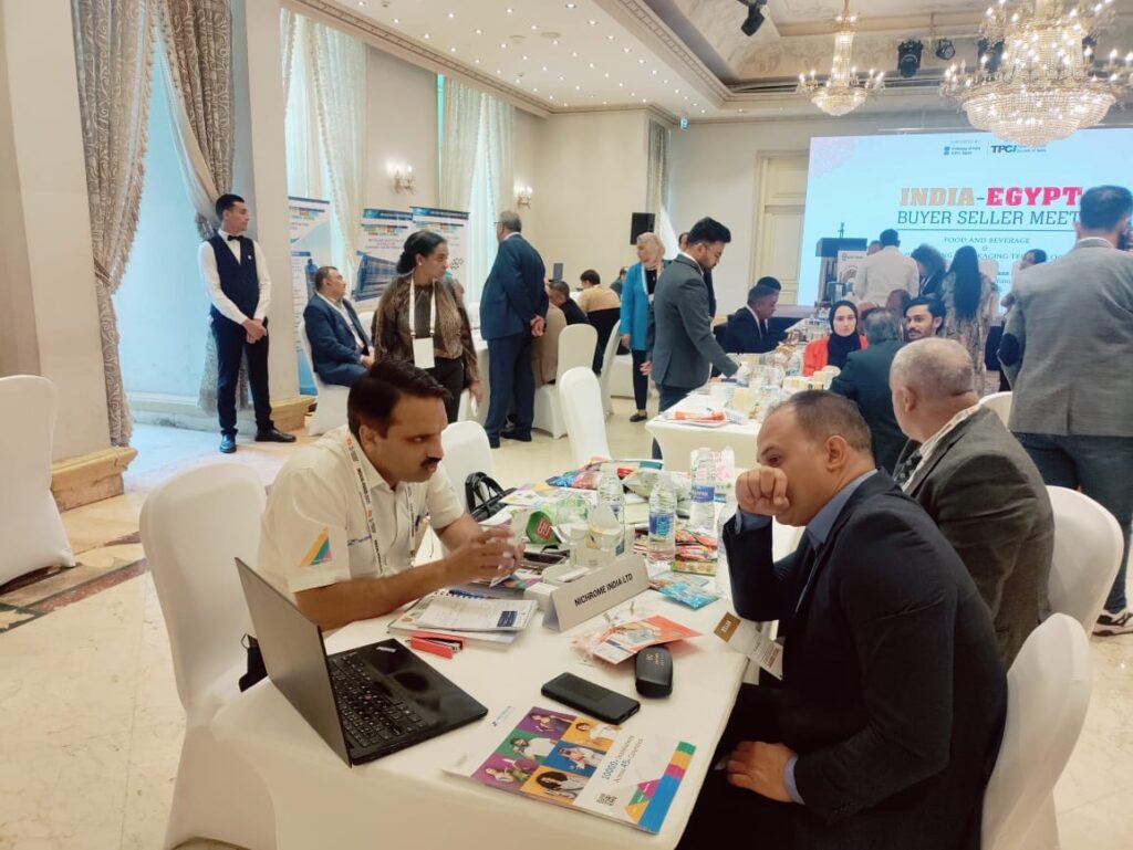 “لقاء أعمال مصري–هندي بالقاهرة لفتح آفاق جديدة في تجارة الغذاء والتكنولوجيا”