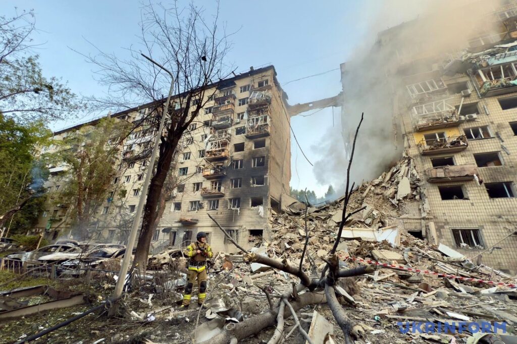 وزير خارجية اوكرانيا هجمات ليليه على أوكرانيا استهدفت المدنيين