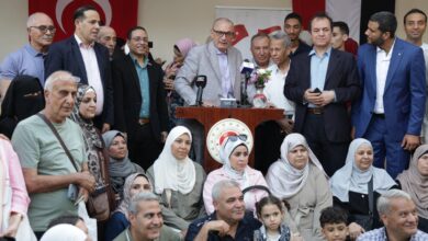 الاحتفال بعيد الأضحى في السفارة التركية في القاهرة مع عائلات من غزة ومصر.