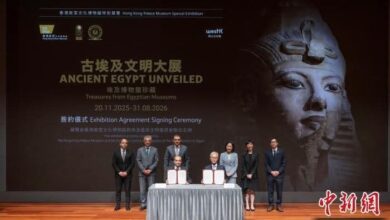 “كنوز من المتاحف المصرية” في هونج كونج