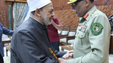 شيخ_الأزهر يستقبل رئيس الأركان الباكستاني ويؤكِّد: لا استقرار في العالم دون حل لقضية فلسطين