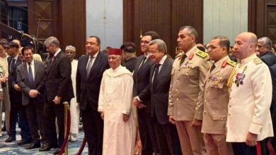 السفارة المغربية بالقاهرة تحتفل باليوم الوطنى