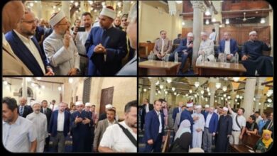 خلال زيارته للجامع الأزهر رئيس الشؤون الدينية التركي : الأزهر يحظى بمكانة مرموقة في تركيا