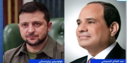 رئيس أوكرانيا يعرب عن شكره على دعم مصر وشعبها رئيس أوكرانيا يعرب عن شكره على دعم مصر وشعبها