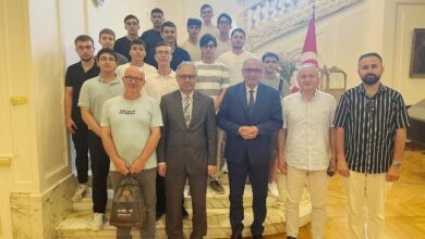السفير التركي يسعدني رؤية الطلاب الاتراك الذين ياتون إلي مصر لدراسة اللغة العربية واتمنى أن يلتحقوا بالأزهر