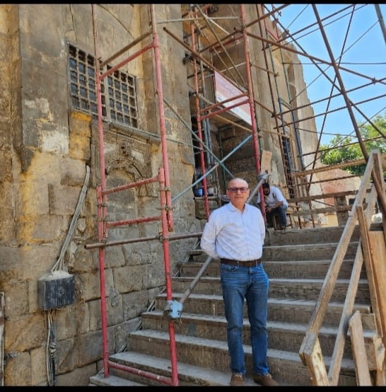 سفير تركيا يزور زاوية الجلشنية في مصر القديمه سفير تركيا يزور زاوية الجلشنية في مصر القديمه