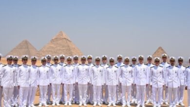 الاهرامات زياره مبهرة لطلاب الأكاديمية البحرية التركية