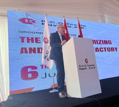 في حفل وضع حجر الأساس لاستثمار تركي بقيمة 24 مليون دولار سفير تركيا يشكر الحكومة المصرية لايجابية التعاون