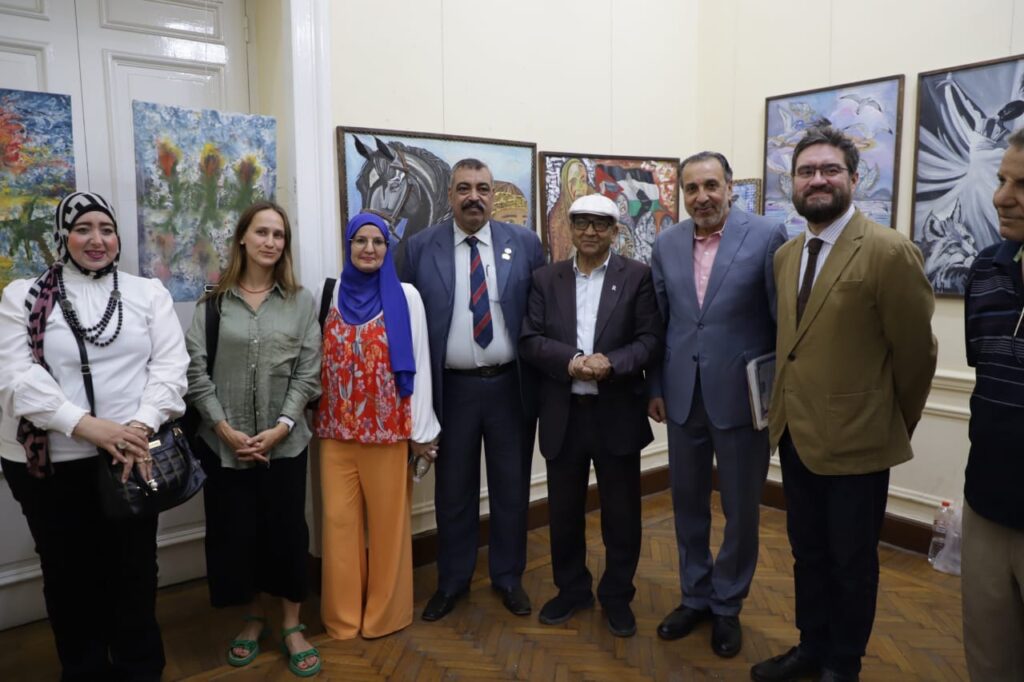 ابداع مصري في حب روسيا