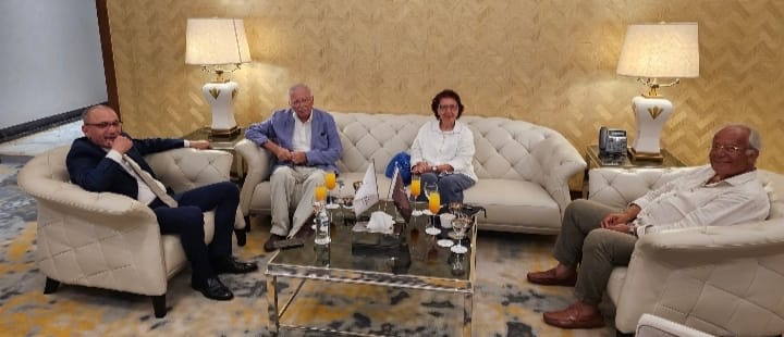 اكمل أوغلو ولقاء مثمر في العلمين