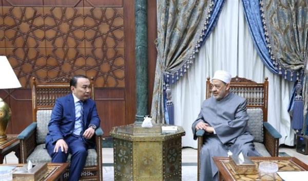 كازاخستان تجدِّد دعوتها لشيخ الأزهر للمشاركة في افتتاح قمَّة زعماء الأديان كازاخستان تجدِّد دعوتها لشيخ الأزهر للمشاركة في افتتاح قمَّة زعماء الأديان