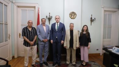 بمناسبة انتهاء فترة عمله تيرينتيف: شكرا للخريجين ومصر بوابة افريقيا