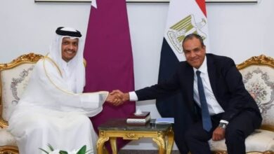 انعقاد أعمال الدورة السادسة للجنة العليا المصرية القطرية المشتركة بمدينة العلمين