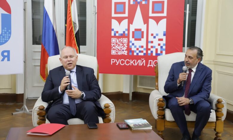 المدير الجديد للبيت الروسي: سعيد بالعودة للعمل في مصر