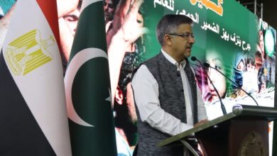 سفارة باكستان بالقاهرة تُحيي يوم الاستحصال بتنظيم ندوة بعنوان “كشمير: جرحٌ نازفٌ يُهزّ الضمير الجماعي للعالم الحر”