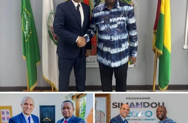 سفير مصر في كوناكري يلتقي عدد من الوزراء الغينيين سفير مصر في كوناكري يلتقي عدد من الوزراء الغينيين