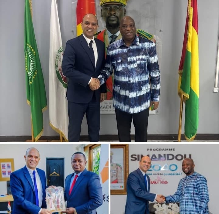 سفير مصر في كوناكري يلتقي عدد من الوزراء الغينيين سفير مصر في كوناكري يلتقي عدد من الوزراء الغينيين