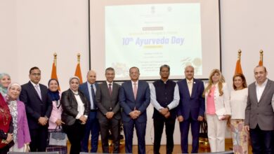 الاحتفال باليوم العاشر للأيورفيدا في القاهرة