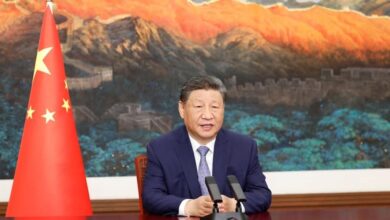 شي جينبينغ يلقي كلمة افتراضية في مؤتمر قمة المناخ للأمم المتحدة