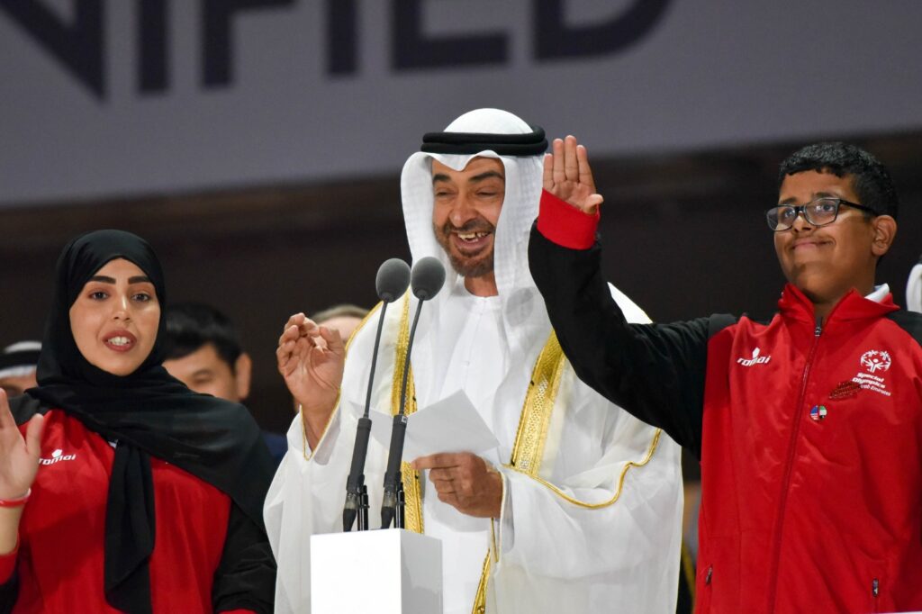 “مؤسسة محمد بن زايد للأثر الإنساني” تتعهد بتقديم 11 مليون دولار لدعم الأولمبياد الخاص الدولي