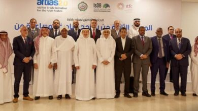 توقيع الأمانة العامة لجامعة الدول العربية اتفاق شراكة مع المؤسسة الدولية الإسلامية لتمويل التجارة توقيع الأمانة العامة لجامعة الدول العربية اتفاق شراكة مع المؤسسة الدولية الإسلامية لتمويل التجارة