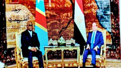الرئيس السيسي يرحب بشقيقه رئيس الكونغو الديمقراطية… كل الدعم للكونغو الشقيقة للحفاظ على سلامة ووحدة أراضيها