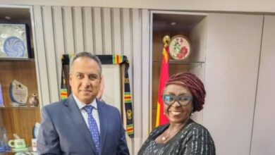 السفير المصرى لدى غانا يلتقي بوزيرة السياحة والثقافة الغانية