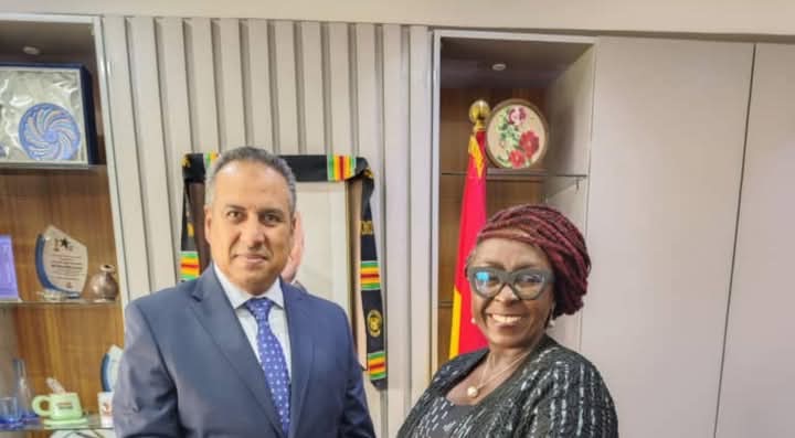 السفير المصرى لدى غانا يلتقي بوزيرة السياحة والثقافة الغانية