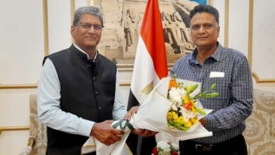 السفير الهندي بالقاهرة صاحب الابتسامه الجميلة داعم لكل ماهو مفيد للبلدين