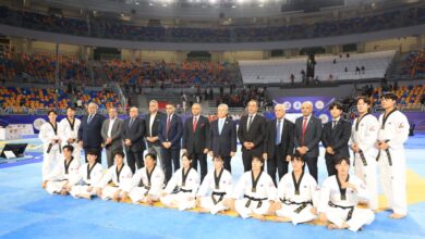 اختتام بطولة السفير الكوري للتايكوندو في القاهرة بعد عرض افتتاحي مميز لفريق «كوكيوون» العالمي