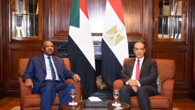 وزير الخارجية يستقبل نظيره السودانى