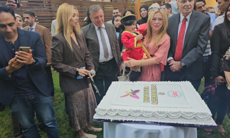 ساندي سالم تنظم ليلة الثقافة الأذربيجانية بالقاهرة