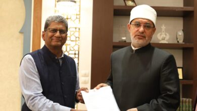 مفتي الجمهورية يستقبل سفير الهند بالقاهرة لبحث التعاون الديني