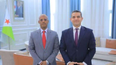 السفير المصري يلتقى بوزير الصحة الجيبوتي