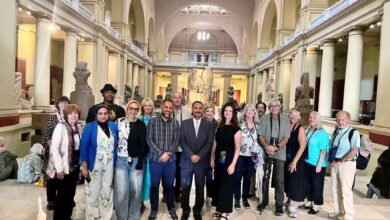 المتحف المصري يستقبل وفدًا رفيع المستوى لتعزيز التعاون الثقافي في مجال المتاحف والتراث