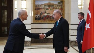 سفير جمهورية مصر العربية لدى تركيا يقدم أوراق اعتماده إلى الرئيس رجب طيب أردوغان