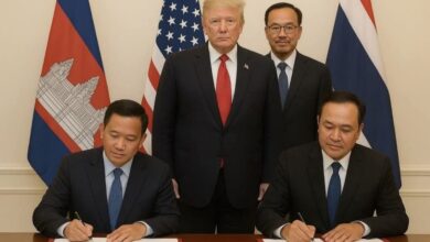 كمبوديا وتايلاند يوقعان اتفاقية سلام في ماليزيا بحضور ترامب