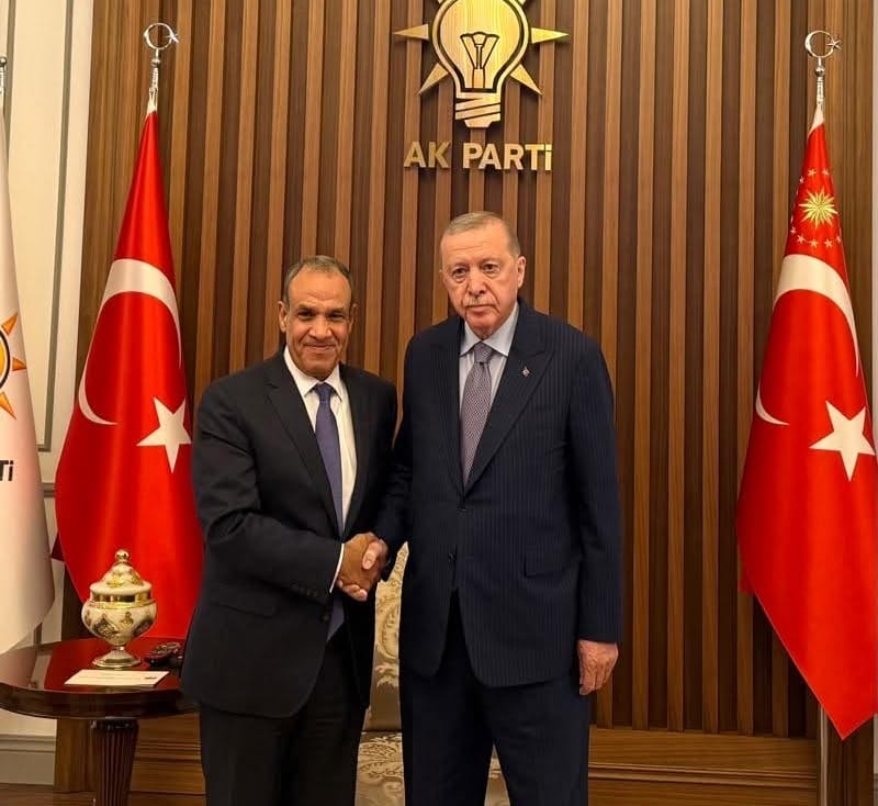 وزير الخارجية يلتقي الرئيس التركي رجب طيب إردوغان في أنقرة