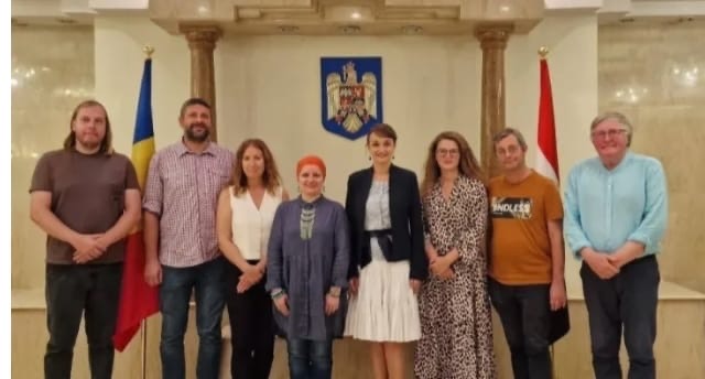 لقاء بمكتبة الإسكندرية لتعزيز وتعميق العلاقات الثقافية المصرية الرومانية لقاء بمكتبة الإسكندرية لتعزيز وتعميق العلاقات الثقافية المصرية الرومانية